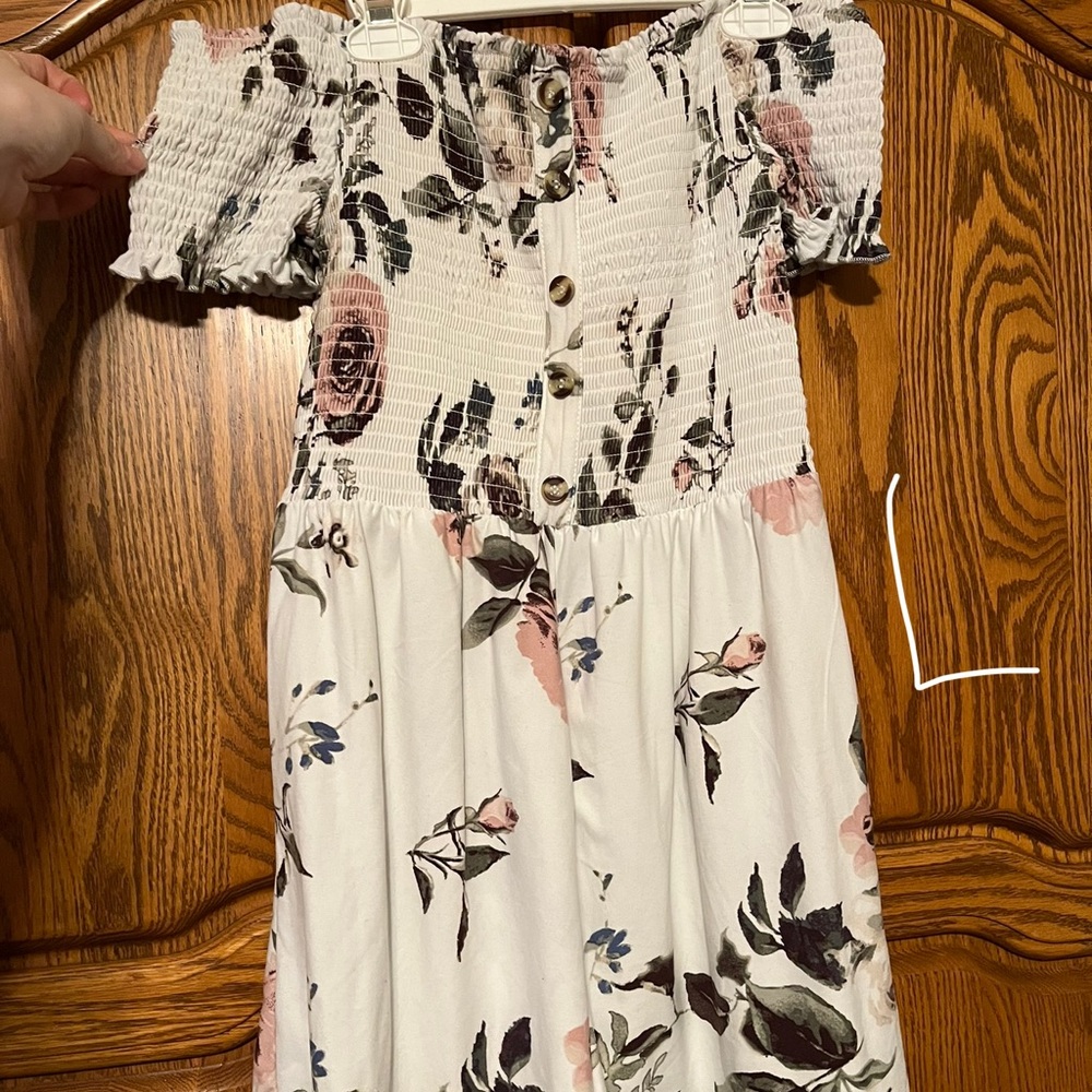 Short sleeve romper